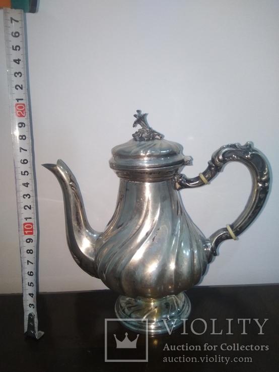 Чайник серебро 800, фото №4