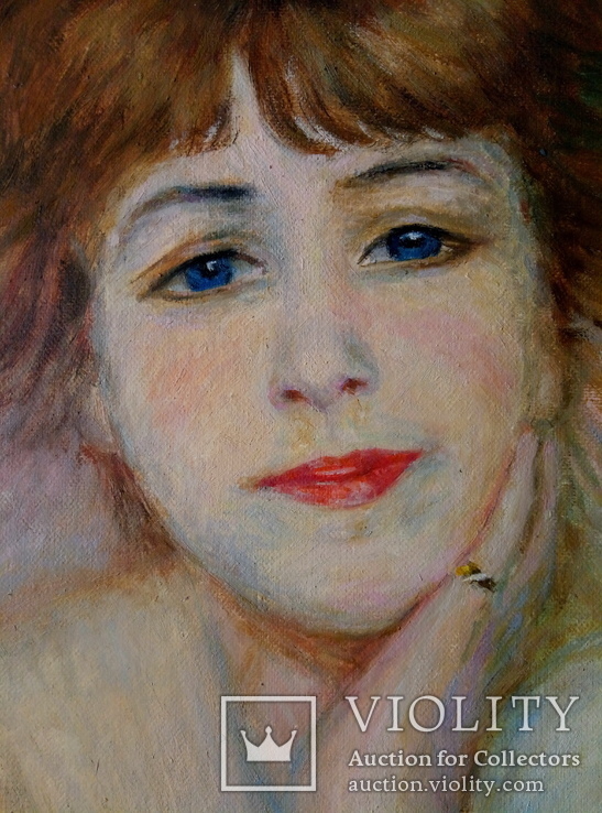 Копия портрета актрисы Жанны Самари, фото №3