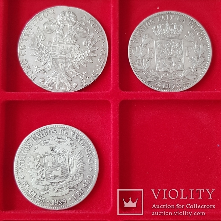 6 Монет из серебра, фото №3