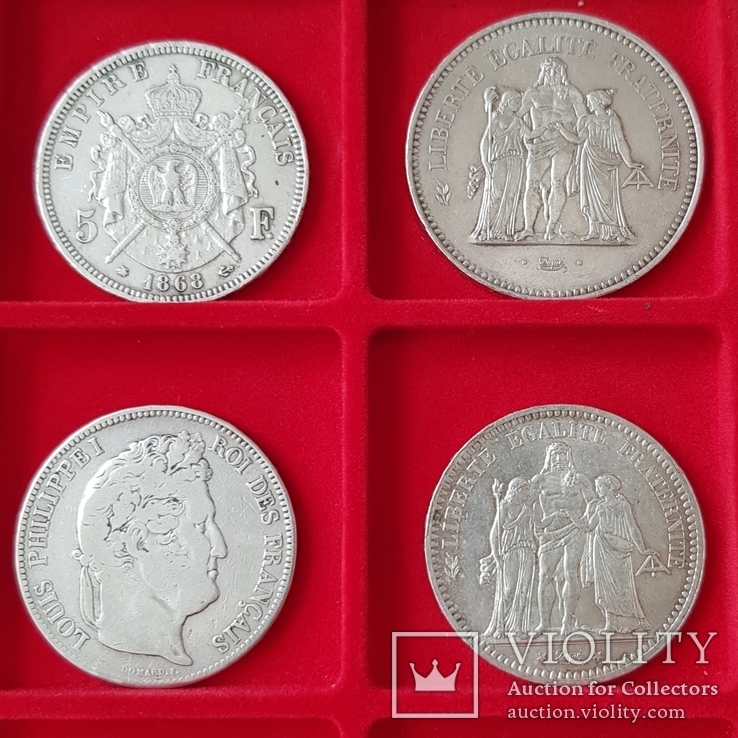 6 Монет из серебра, фото №5