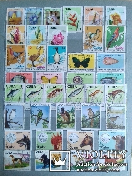 Почтовые марки Кубы 1905-1998гг. 406шт+3блока, фото №6