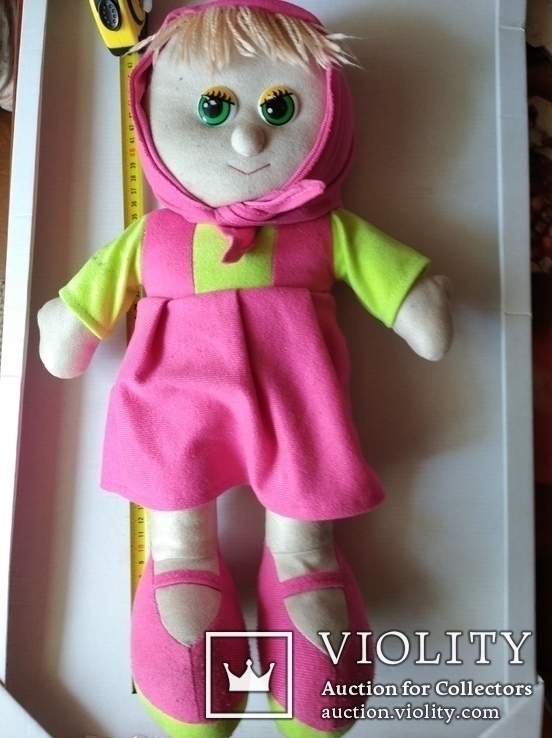 Текстильная (тряпичная)кукла Маша, большая, 48см, фото №2