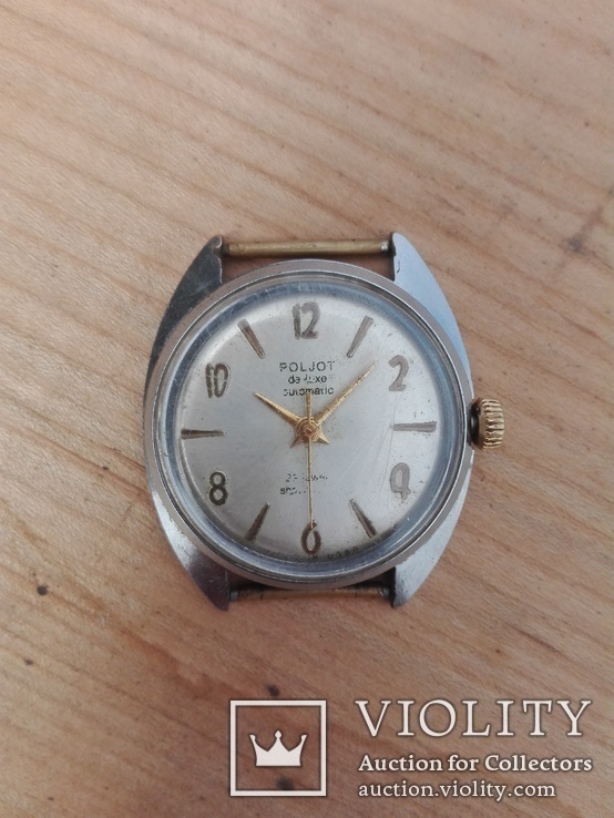 Часы Poljot de luxe 29 jewels automatic made in USSR., фото №3