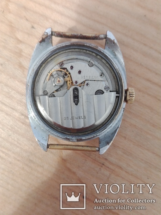 Часы Poljot de luxe 29 jewels automatic made in USSR., фото №9