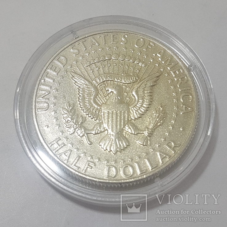 1/2 $ США 1964г с сертификатом, фото №6