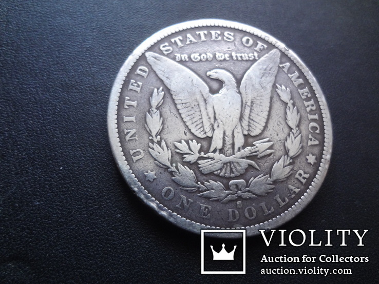 Доллар 1879  США   серебро   (лот.8.1)~, фото №4