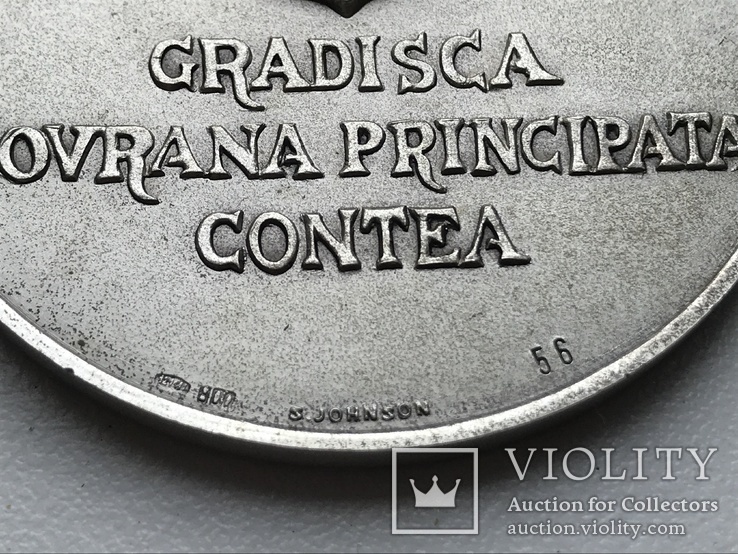 Памятная медаль коммуны Градиска-д’Изонцо, Италия, фото №4
