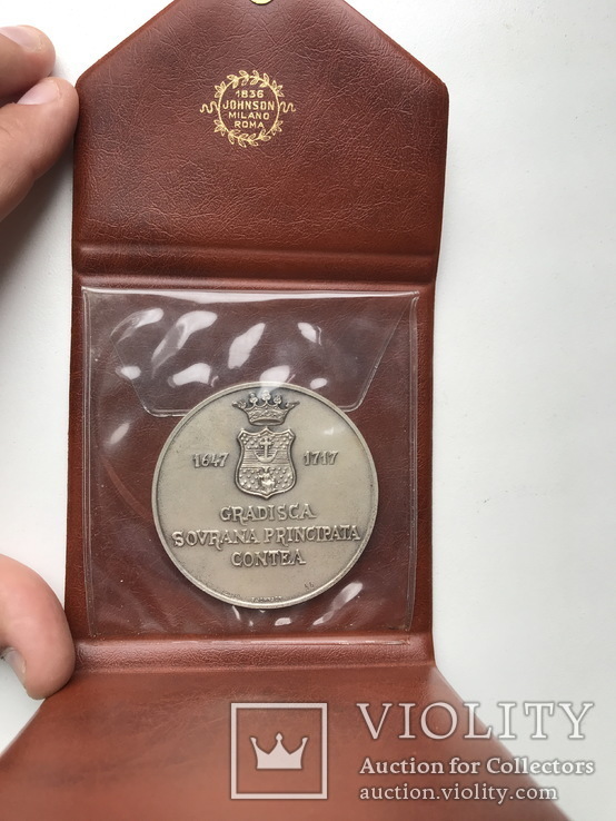 Памятная медаль коммуны Градиска-д’Изонцо, Италия, фото №6