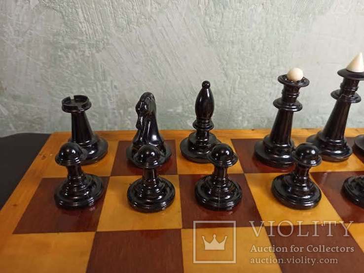 Шахматы классика + шашки., фото №3