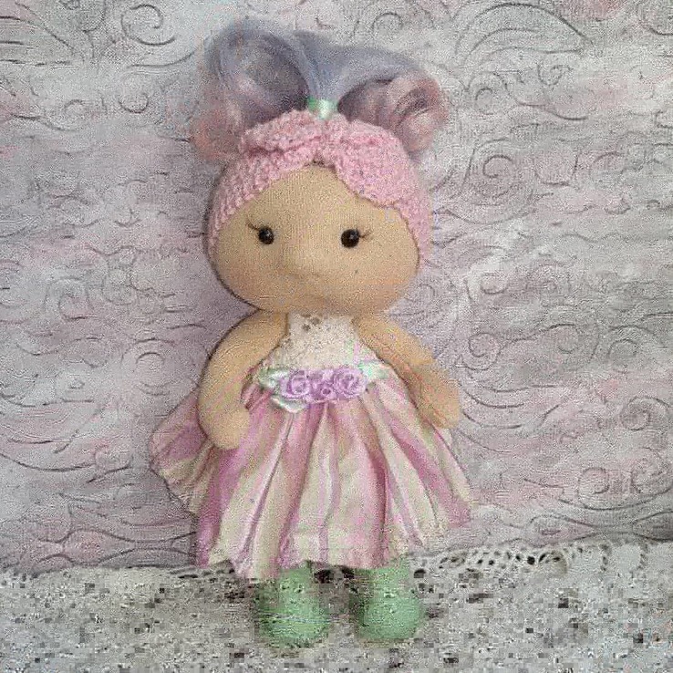 Интерьерная, текстильная кукла, фото №2