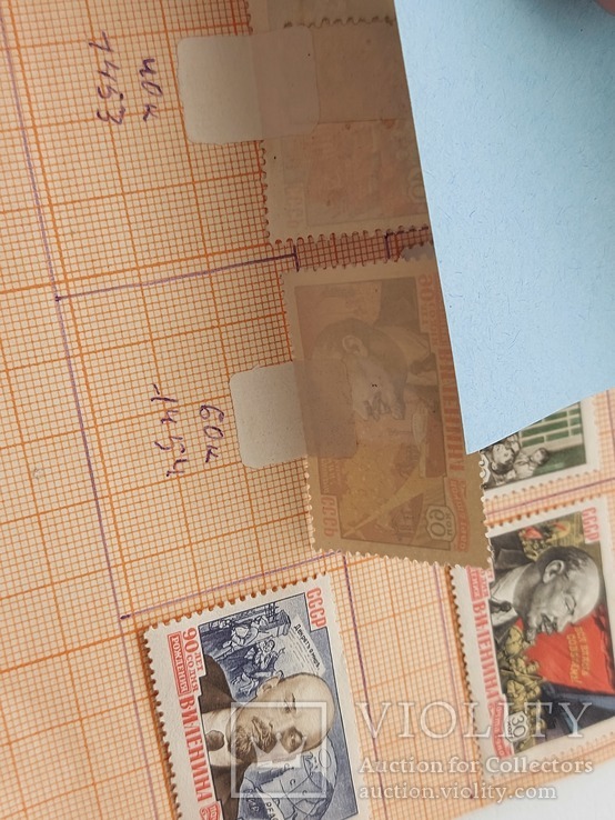 Блокнот с марками 1960-х годов, фото №10