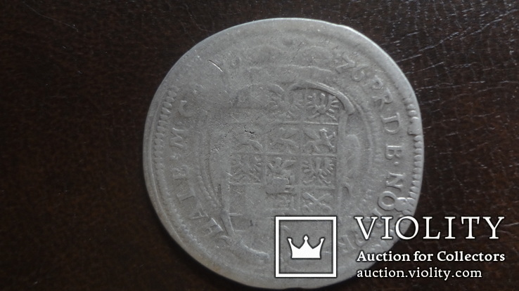 1/6 талера 1676   Бранденбург Ансбах  серебро     (А.3.4)~, фото №6