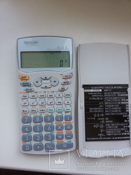 Калькулятор SHARP EL-531WH, фото №2