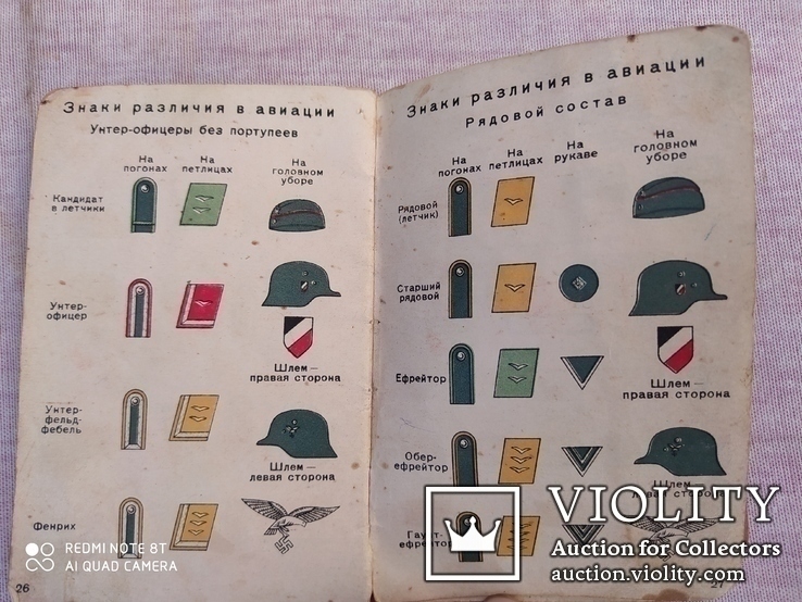 Знаки различие германской армии 1941 года, фото №4