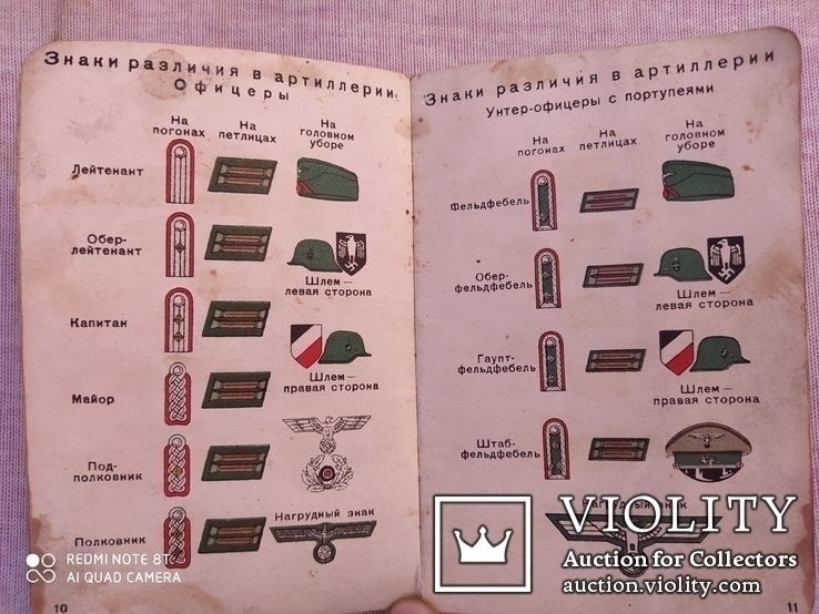 Знаки различие германской армии 1941 года, фото №7