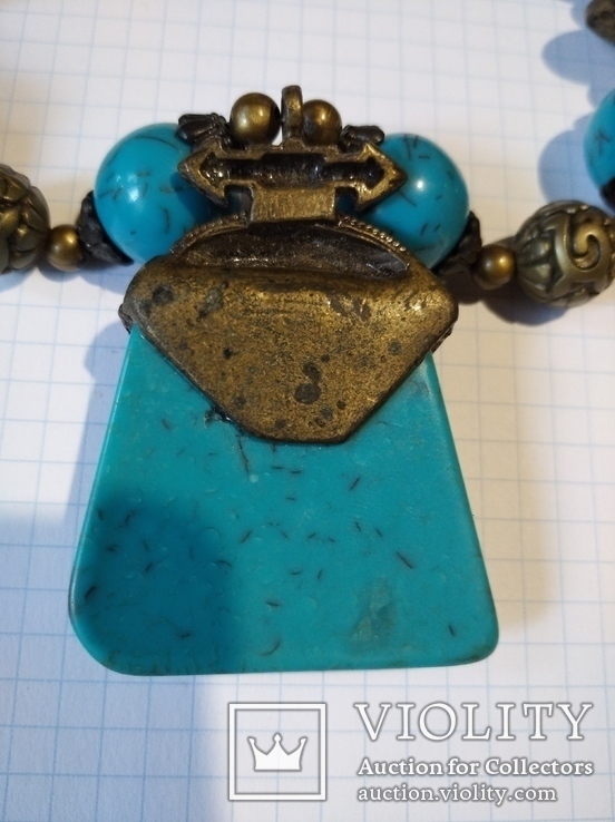 Колье, бусы, ожерелье с кулоном, фото №8