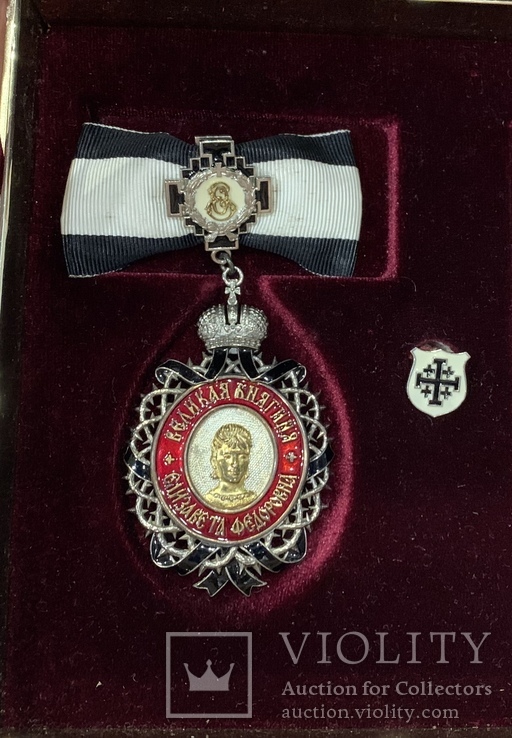  Орден «Великая княгиня Елизавета Фёдоровна», серебро, 014, фото №2