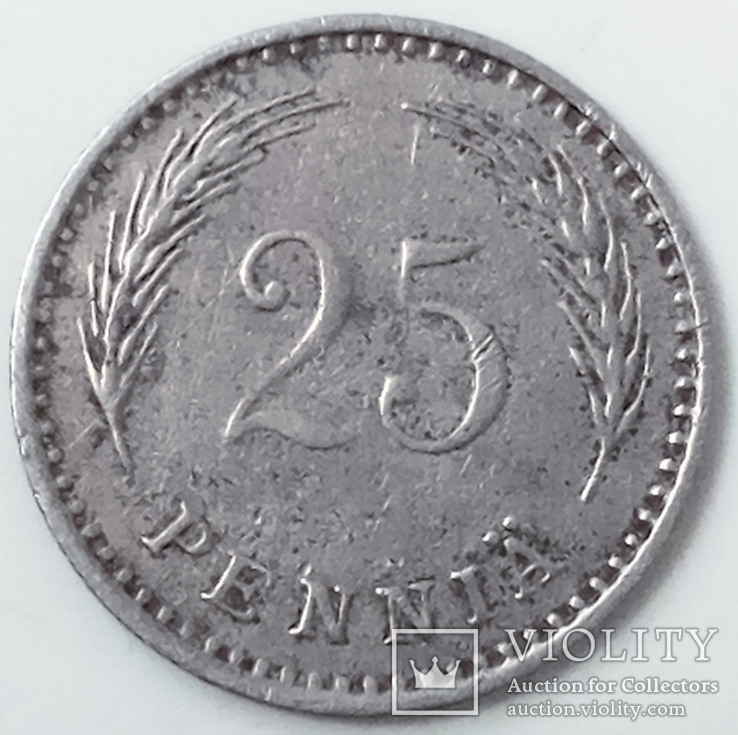25 пенни 1921 г. Финляндия