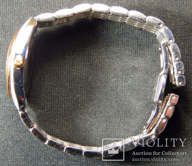 Часы женские Bulova, сапфир, 24 бриллианта, США, фото №12