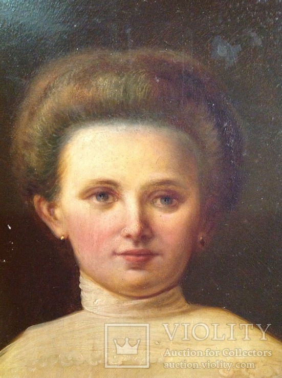 Красивый женский портрет.1906 г., фото №4
