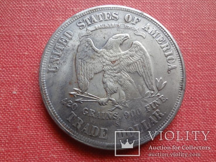 Доллар 1871 США  копия   (S.4.7)~, фото №3