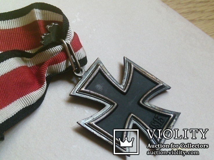 Рицарский железный крест с листьям и мечами. Реплика., фото №8