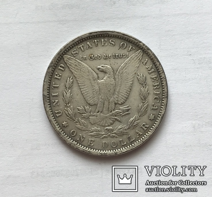 1 доллар 1896 года. Копия., фото №3