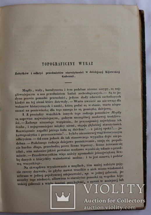 Міхал Ґрабовський, "Ukraina dawna i terażniejsza" (1850). Археологія Київщини. Куліш, фото №7