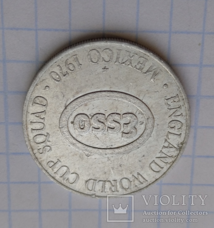 Жетон ESSO Mexico 1970, фото №5