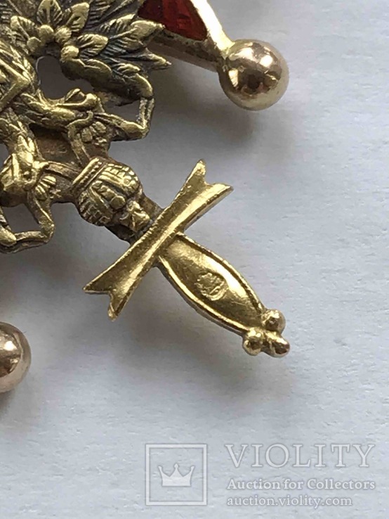 Орден Св Станислава 2 степении с мечами в золоте за Русско-Японскую войну., фото №5