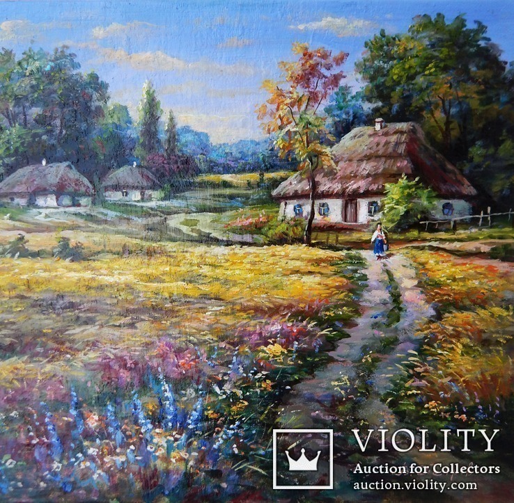 "Ukrainian landscape" 40x30 2020, фото №4