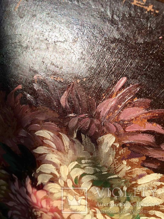 Натюрморт хризантемы, фото №11