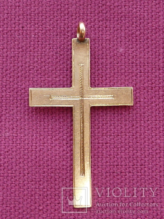 Золотой крестик 56 Киев, фото №2