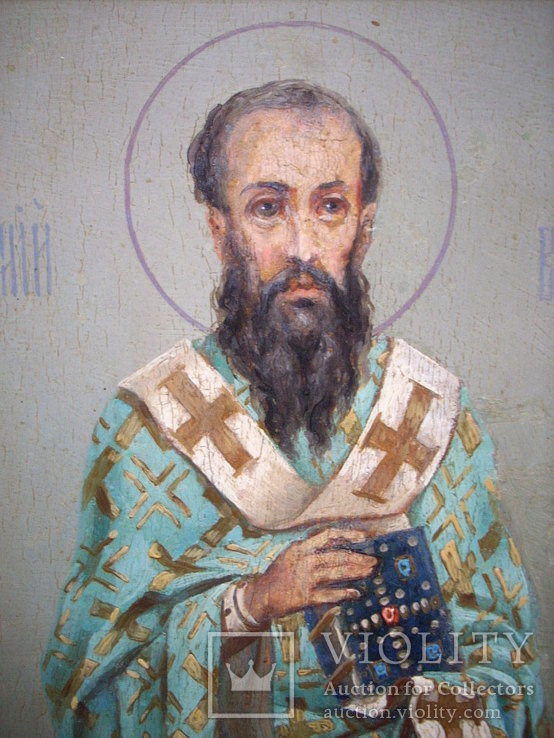 Икона Св. Василий Великий, модерн, фото №4