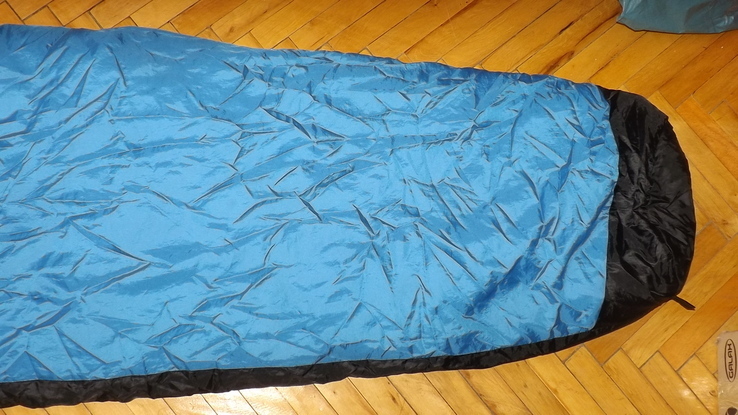 Фирменный теплый спальный  мешок 200см, фото №5