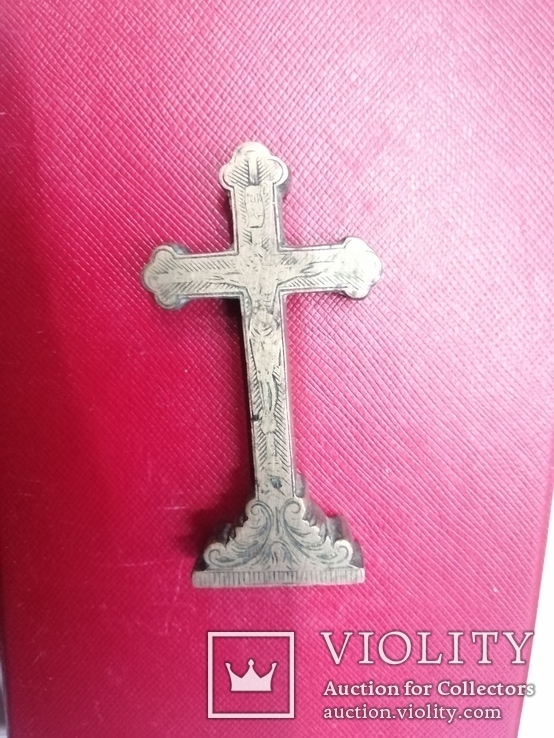 Крест с гравировкой и инициалами, фото №5