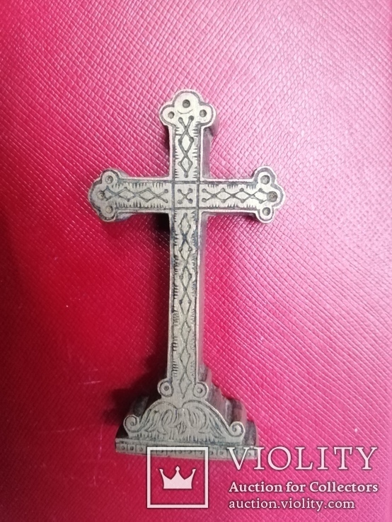 Крест с гравировкой и инициалами, фото №6