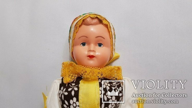 Кукла Lidova Tvorba в коробке 1981 год , Чехословакия 30 см. целлулоид +, фото №12