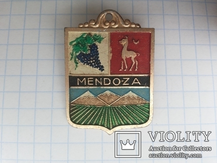Аргентина, гербы Мендоза, Сан Хуан, 1974 2шт, фото №3