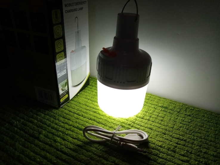 Лампочка подвесная аккумуляторная 5 режымов Usb, фото №3