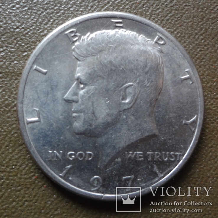 50 центов 1971  США    (Ю.5.1)~, фото №3