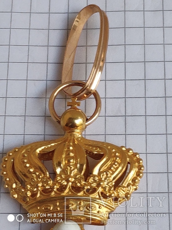Орден Святых Маврикия и Лазаря золото, фото №6