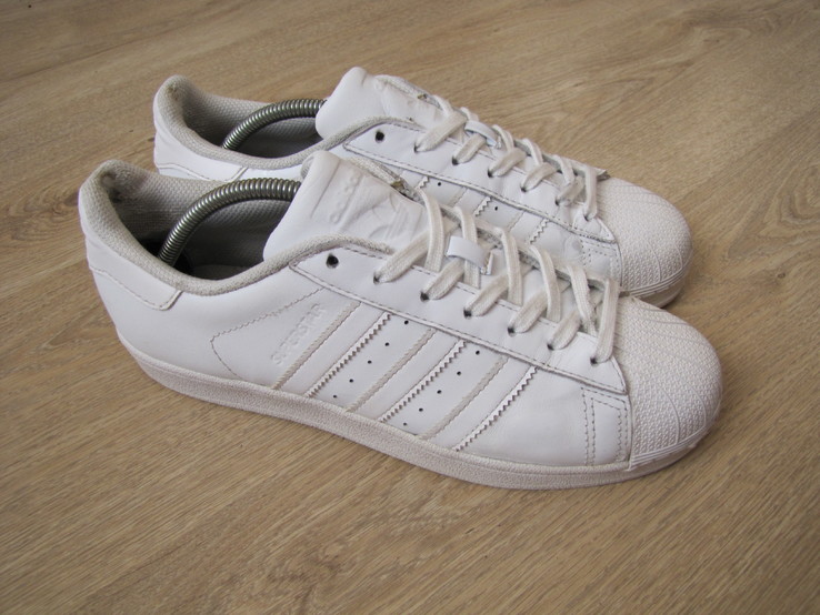 Модные мужские кроссовки Adidas superstar оригинал в отличном состоянии, numer zdjęcia 3