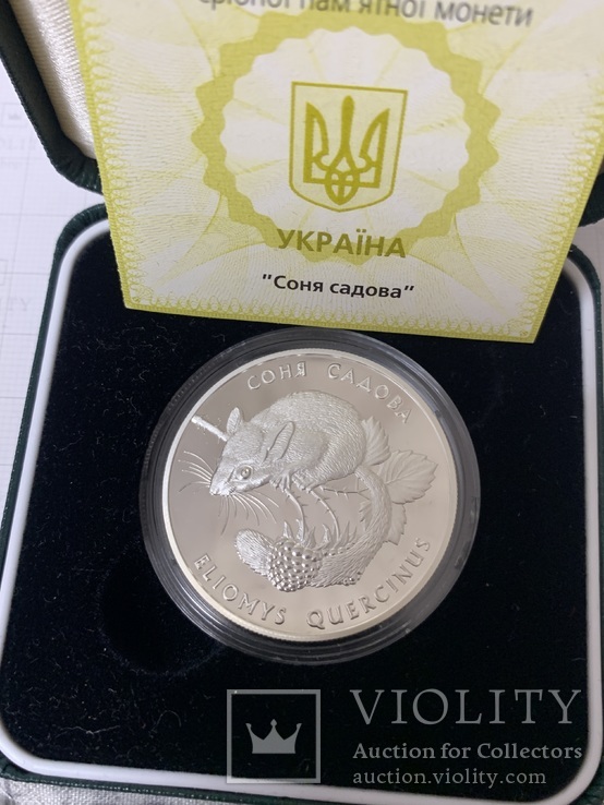 10 гривень 1999 срібло Соня садова, фото №2