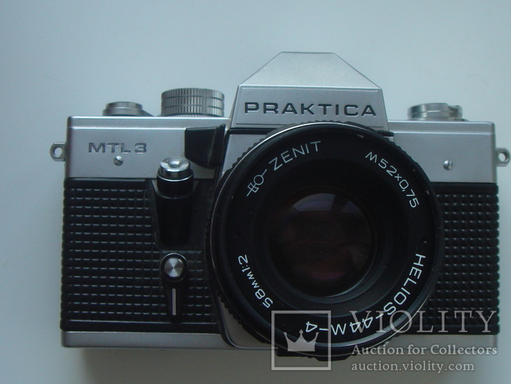 Praktica Mtl 3,геліос-44M-4., фото №2