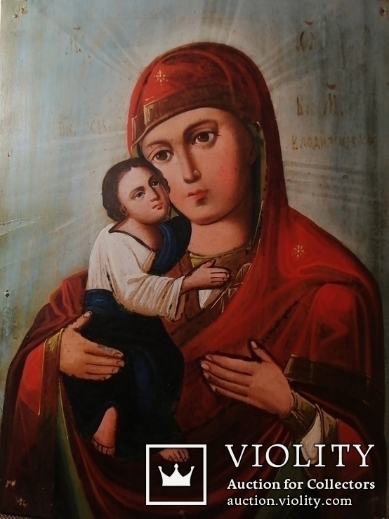Икона Владимирская Богородица, фото №5