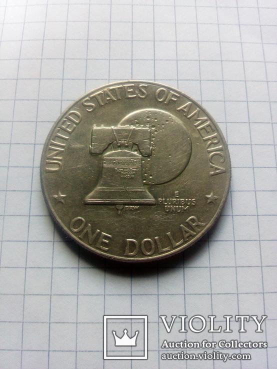 Долар 1976 року 200 років незалежності США лот 1, фото №2