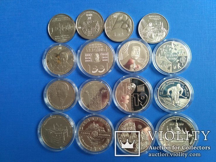 16 монет НБУ одним лотом (2), фото №4