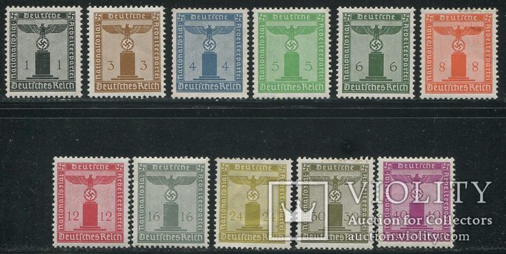 1938 Рейх орлы  полная серия, фото №2
