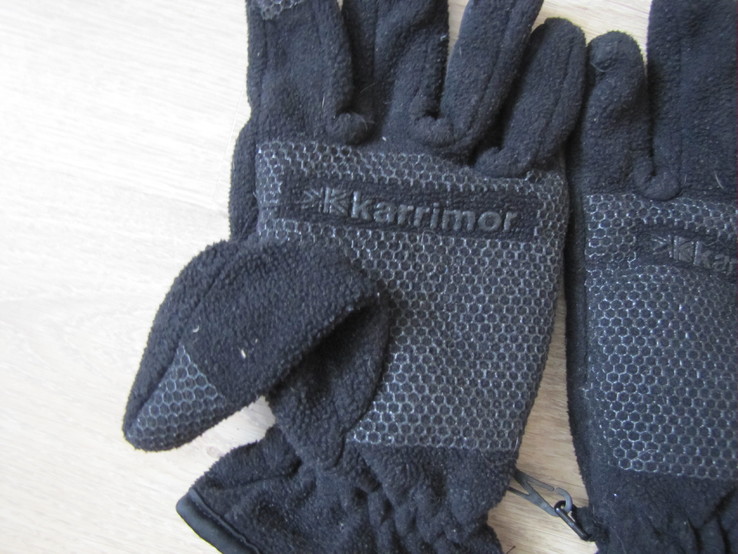 Мужские флисовые перчатки Karrimor оригинал в хорошем состоянии, фото №4